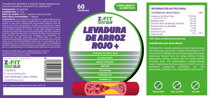 Levadura de arroz rojo