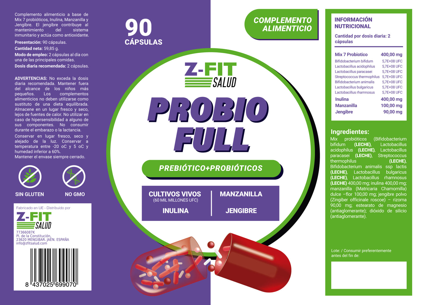 Probio Full Z-Fitsalud