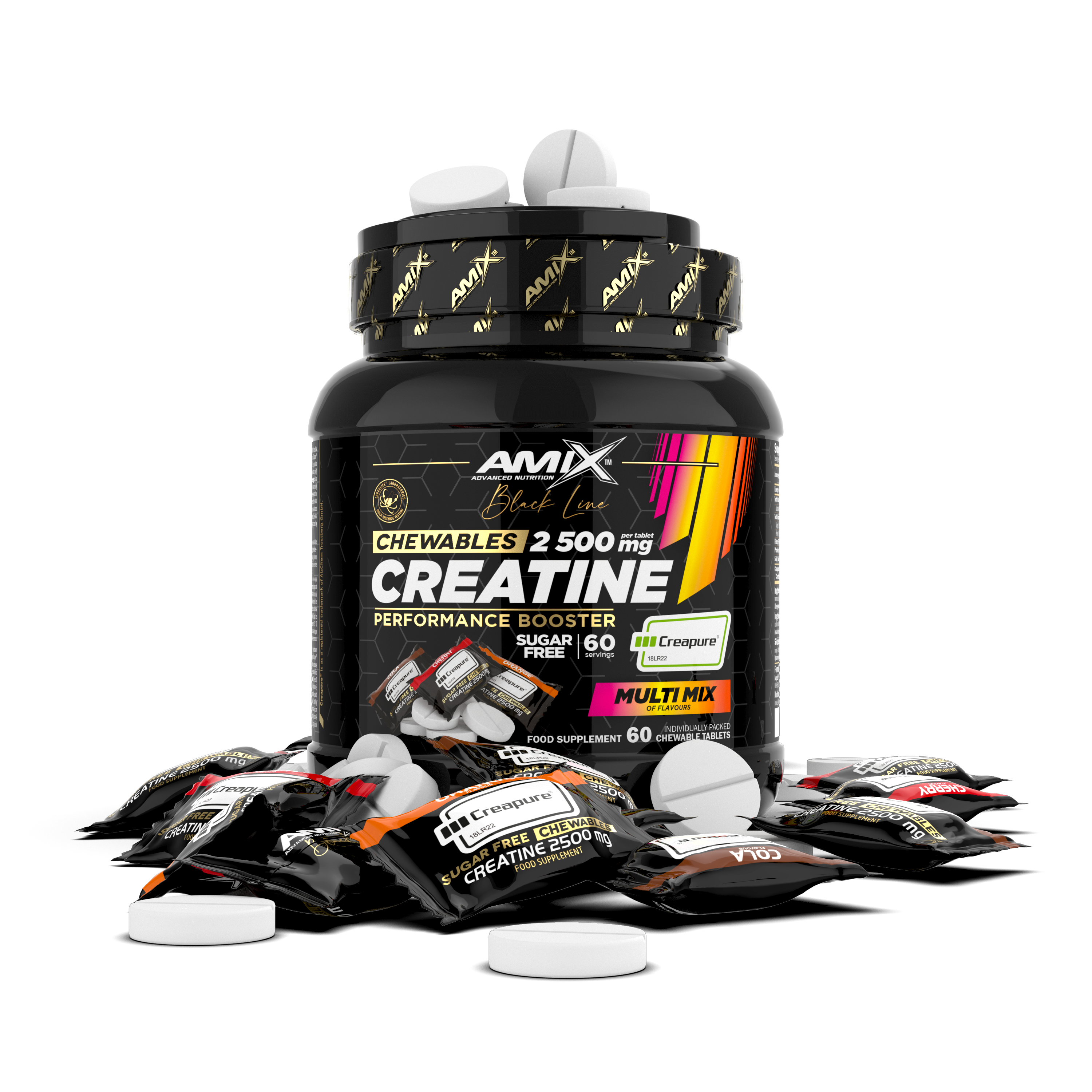 Creatina masticable Creapure AMIX