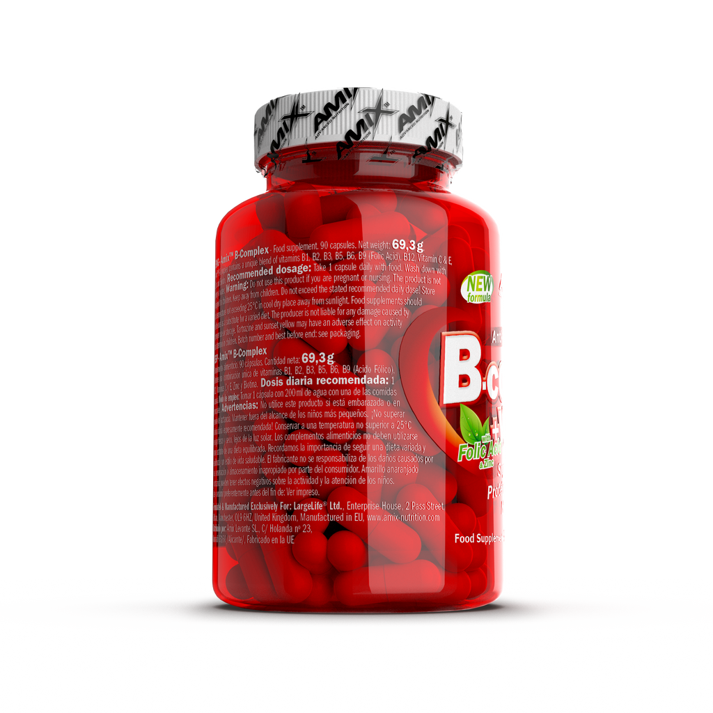 Vitamína B Complex 90 caps – Amix™