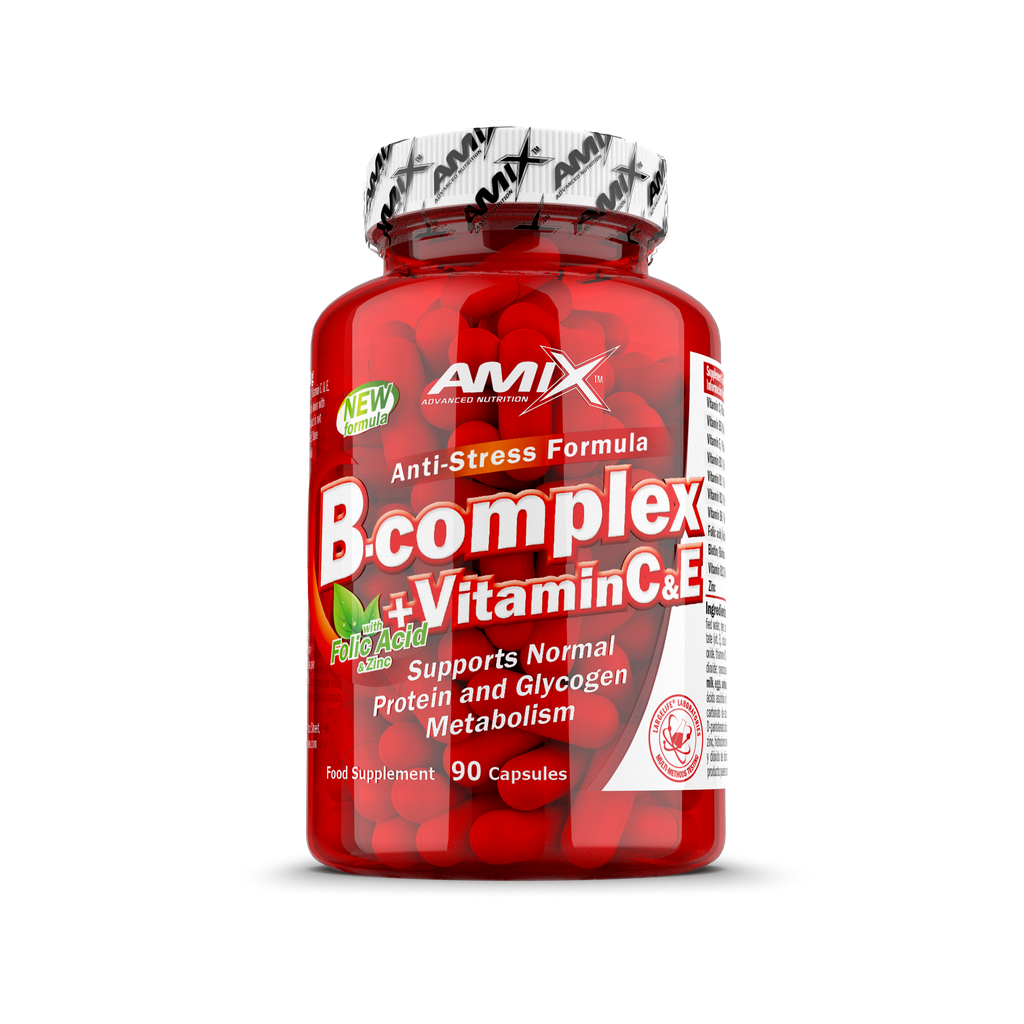 Vitamína B Complex 90 caps – Amix™