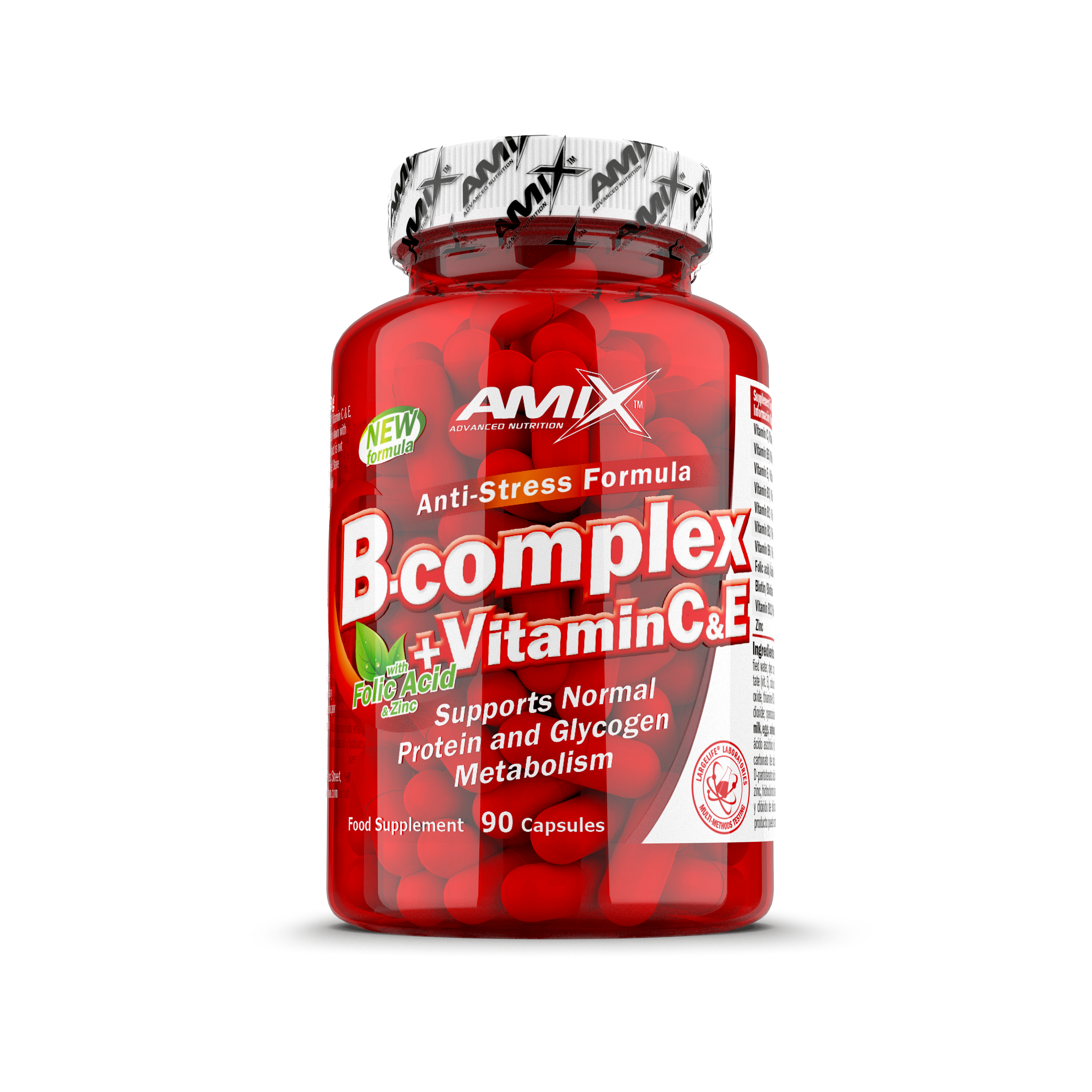Vitamína B Complex 90 caps – Amix™