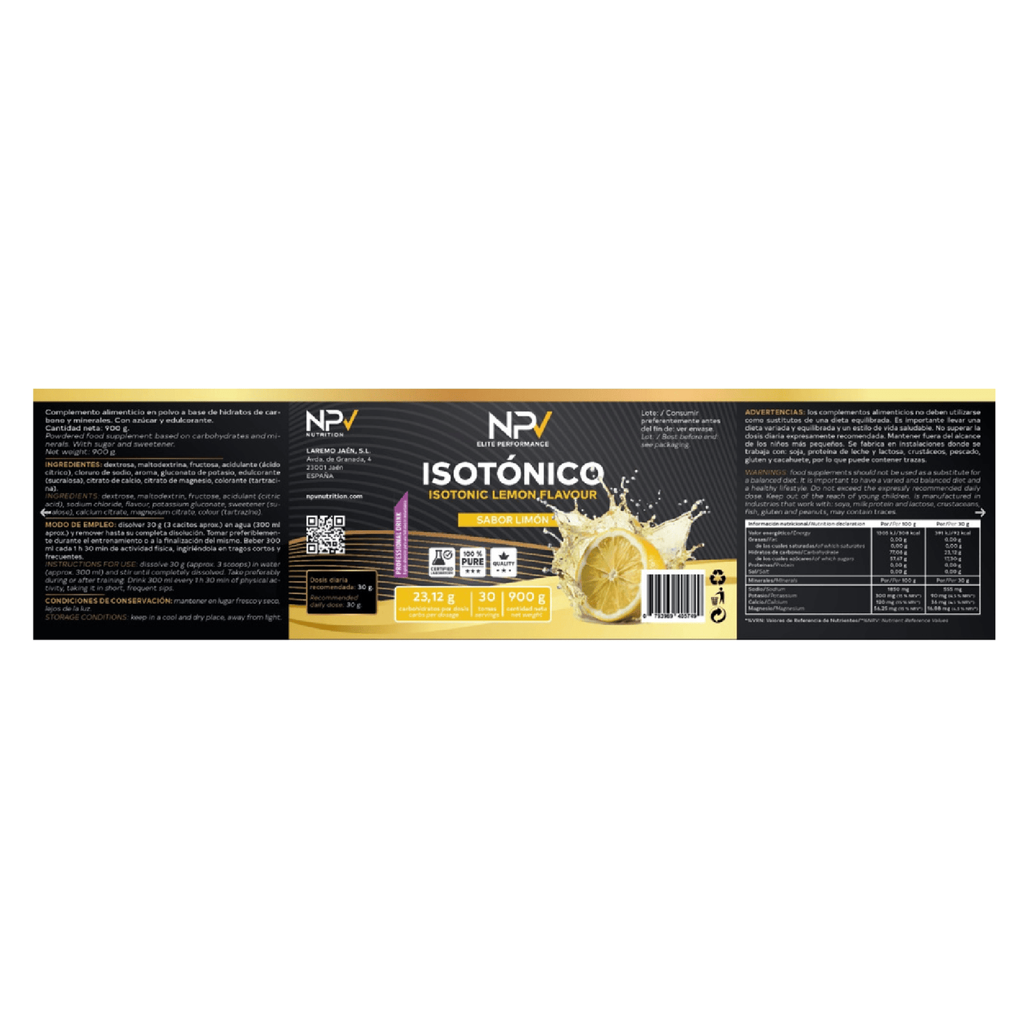 Isotónico NPV