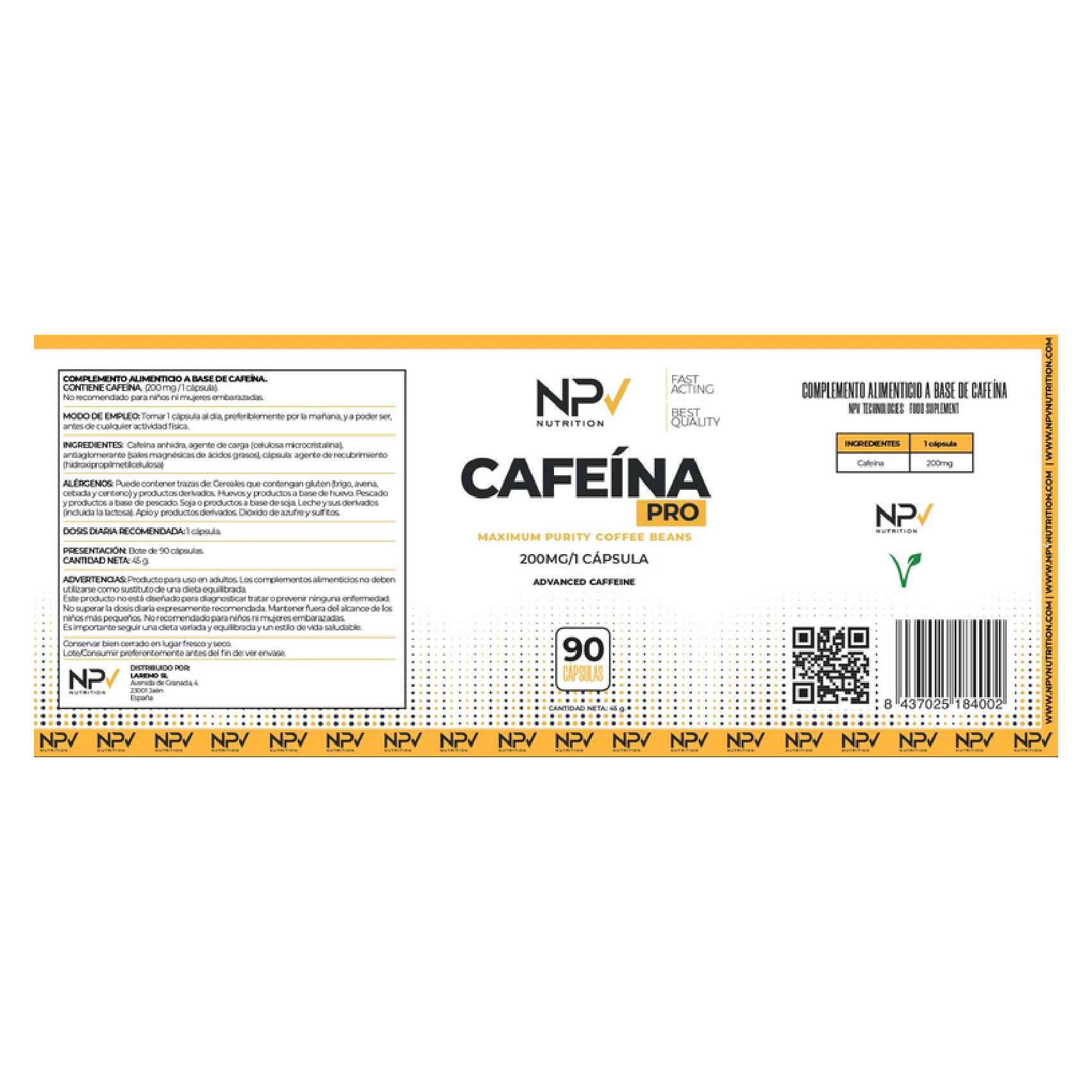 Cafeína Pro NPV