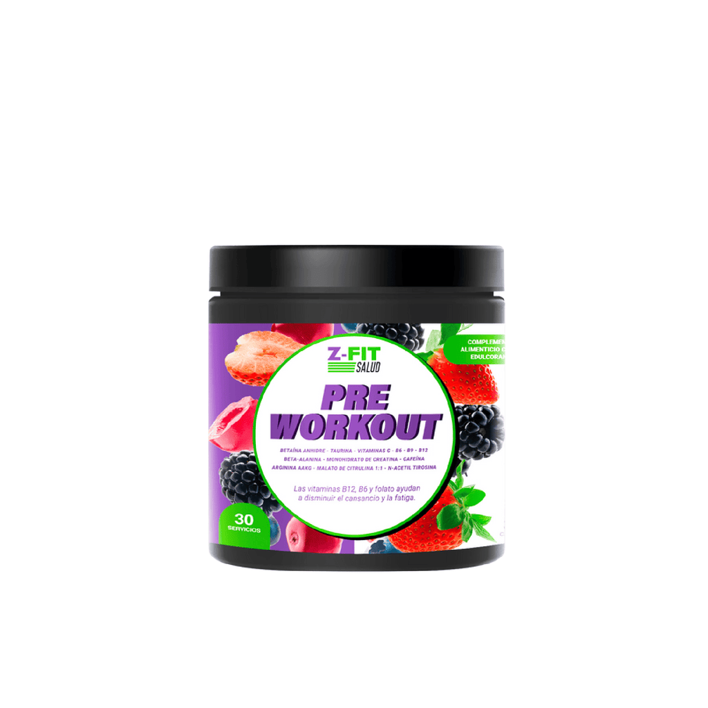 Pre Entreno Alto en Cafeína Z-Fitsalud