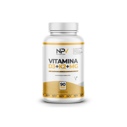 Vitamina D3+K2+Magnesio NPV