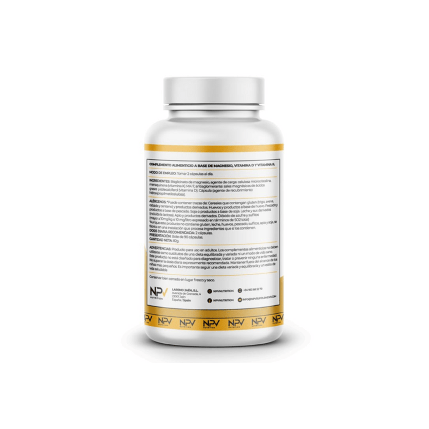 Vitamina D3+K2+Magnesio NPV