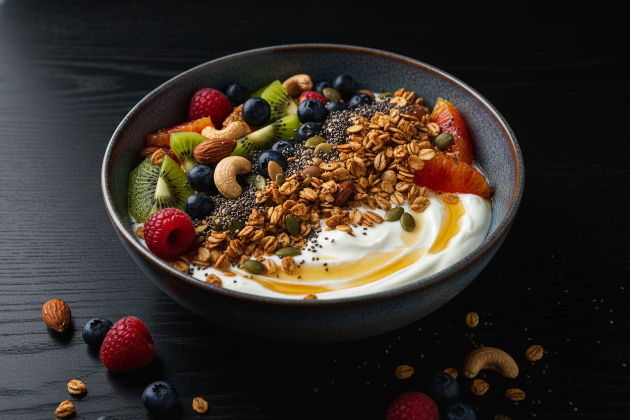 bowl healthy desauno fondo oscuro 